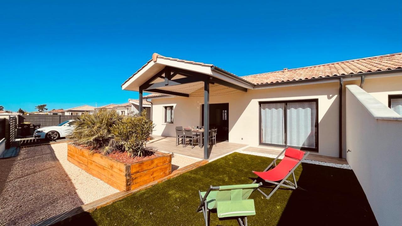 Villa Moderne Avec Spa A Montalivet Vensac Exterior foto